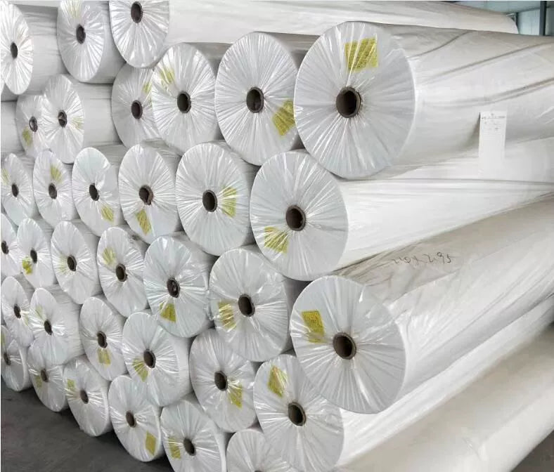 For use with white masks made from spunbond non-woven fabric