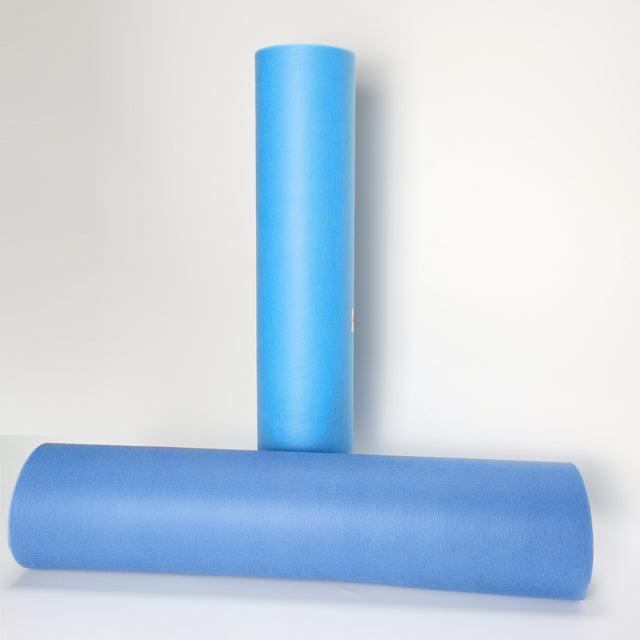 SMS/PP Bed sheet&Bed sheet roll blue for massage table