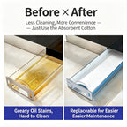 Disposable  Kitchen Hood Absorbent Oil Cotton Pads