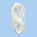 Polyester-spandex round ear loops; face mask ear loops