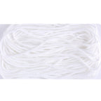 Polyester-spandex round ear loops; face mask ear loops