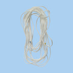 Flat PP ear loops (polypropylene), face mask ear loops