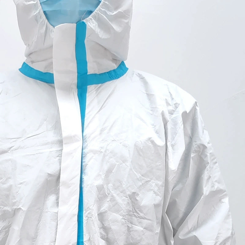 Disposable non-woven protective suits