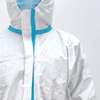 Disposable non-woven protective suits