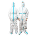 Disposable non-woven protective suits