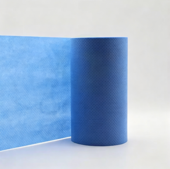 Hydrophilic or water-repellent PP non-woven fabric laminated with PE film