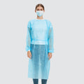 Isolation gown disposable PP nonwoven S,M,L,XL for medical use