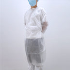 Isolation gown disposable PP nonwoven S,M,L,XL for medical use